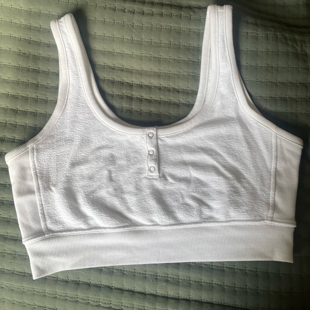 White tank top
